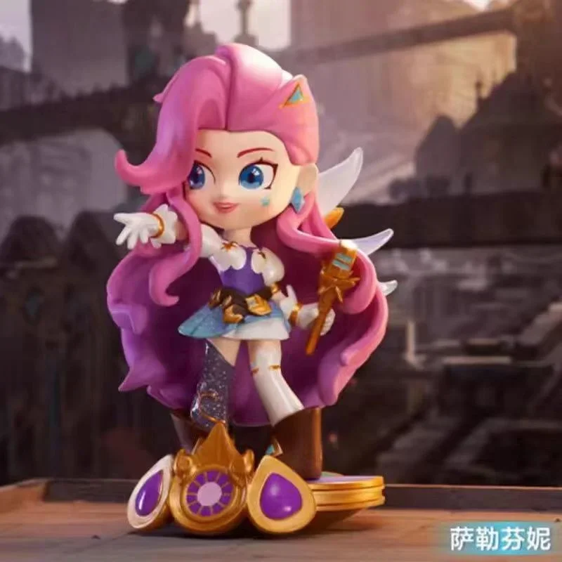 Originele Lol League Of Legendes Mart Classic Character Series Jinx Anime Figuur Model Speelgoed Pop Cadeau Actie Q-Versie Figuur Speelgoed