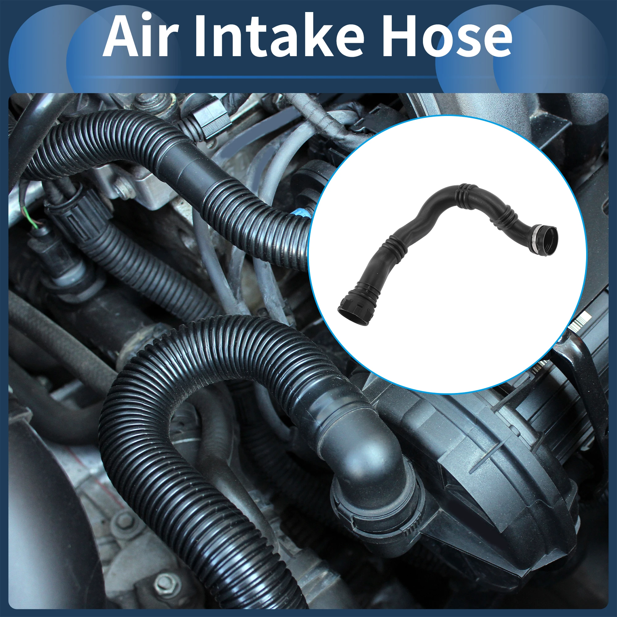 

Шланг воздухозаборника двигателя UXCELL для впускного шланга воздухоочистителя Renault Laguna No 8200551943