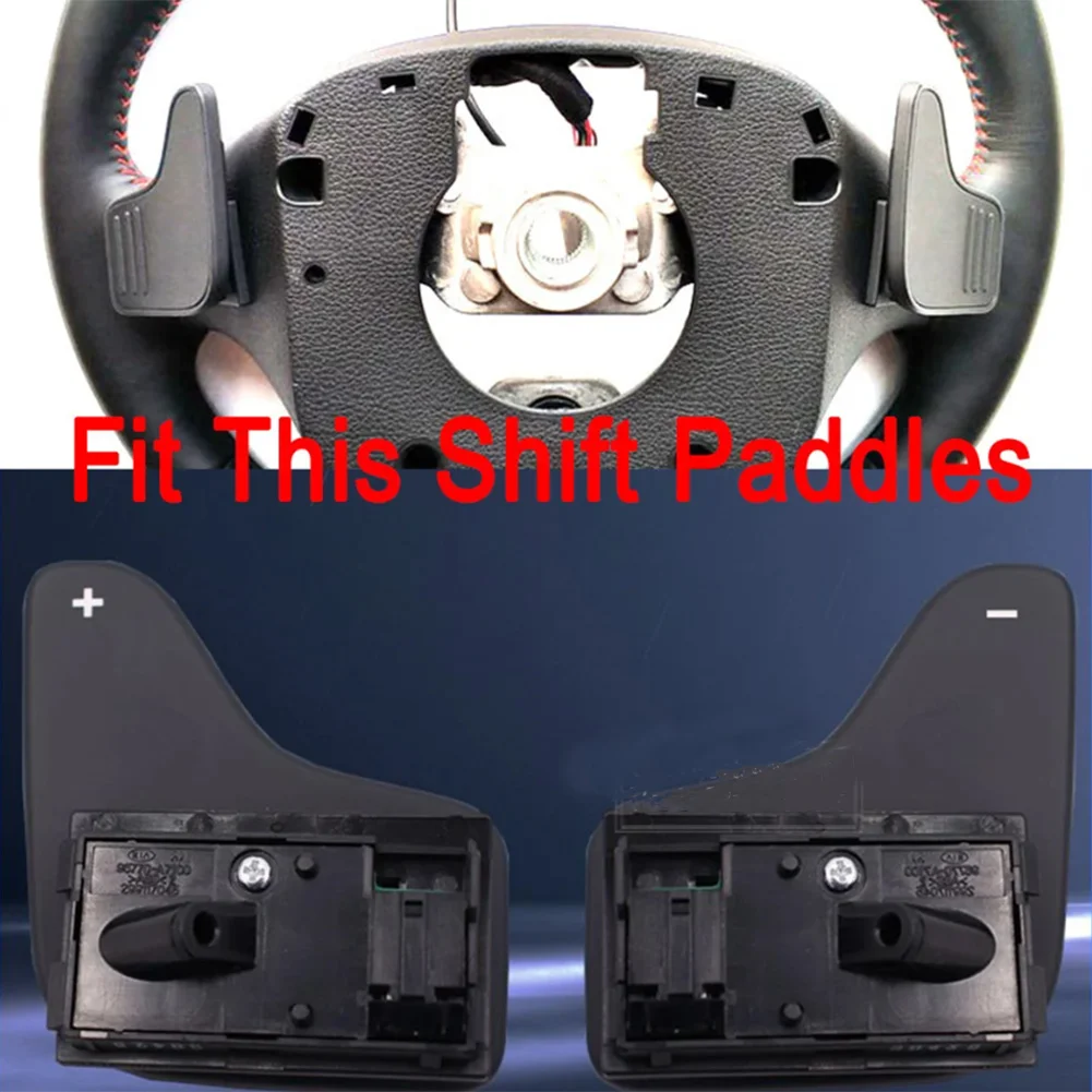 Car Steering Wheel Shifter Paddle Extension Carbon Fiber Extended Shifter For Kia Forte K3 K3S Cerato Cadenza Ceed K7