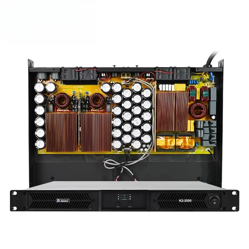 Sinbosen K2-2500 Good for Line Array and Subs 1u Digital Professional 2-channel Class d Power Amplifier