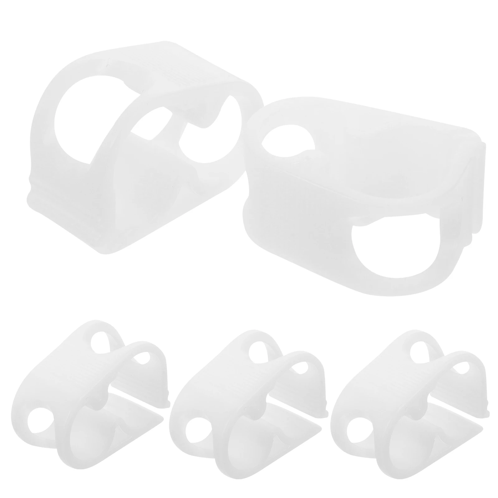 

5pcs Plastic Hose Clamp Tube Control Adjustable Shut Stopper Valve Lightweight Black Pipe Fittings