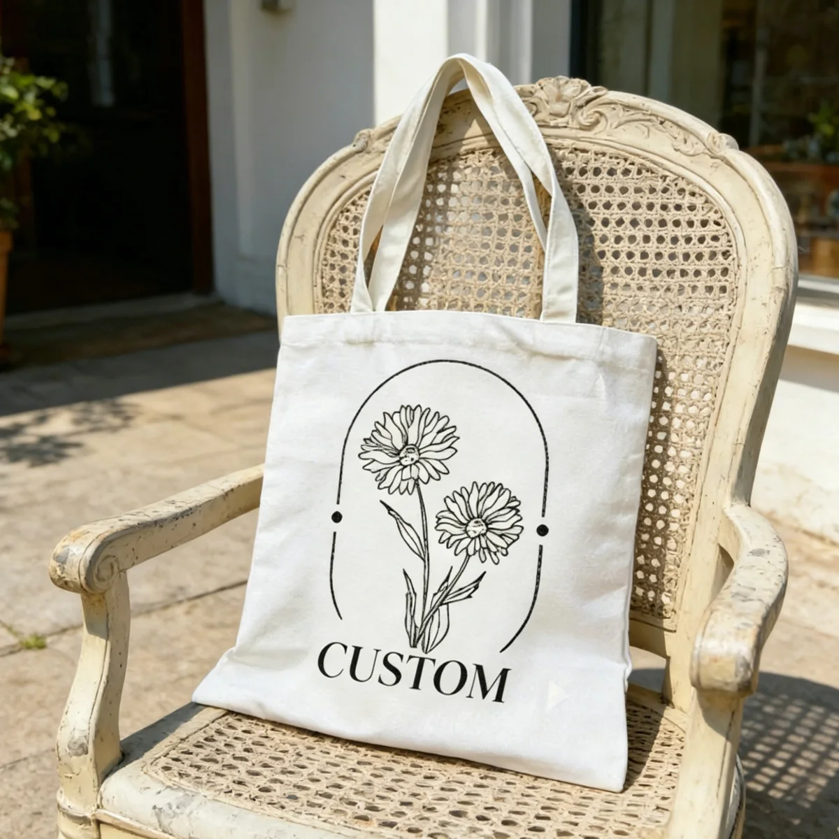 

1pc Custom Shopping Bag 35x40cm, Versatile for Business, Wedding Welcome, Event Keepsake & Wedding Favors, Fashionable Gift