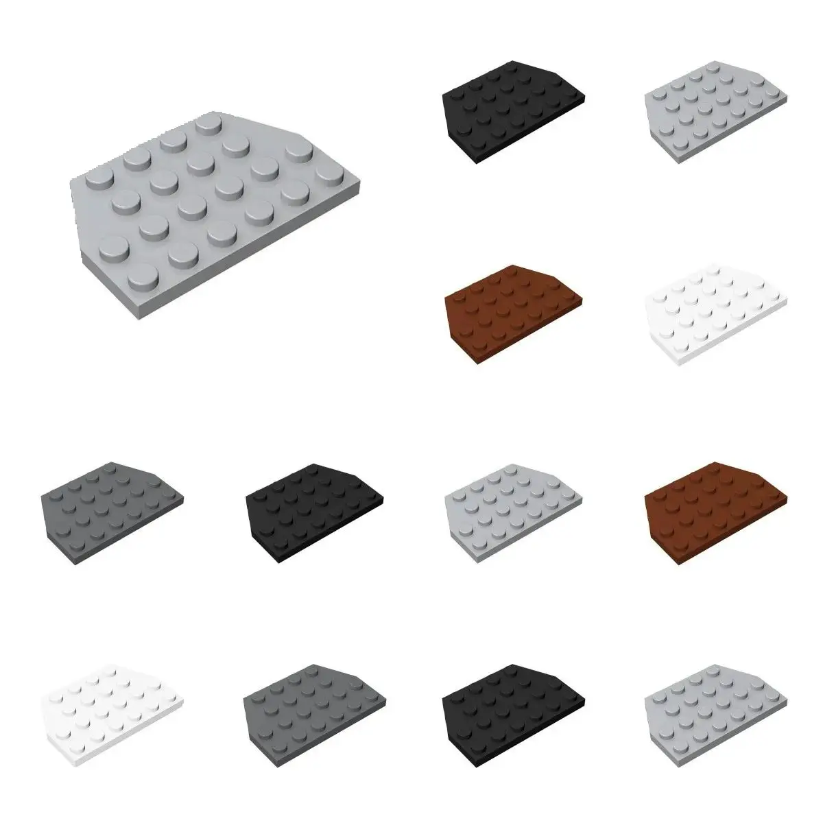 10pcs MOC compatible 32059 4X6 wedge board DIY educational technology components building block technology children's toys