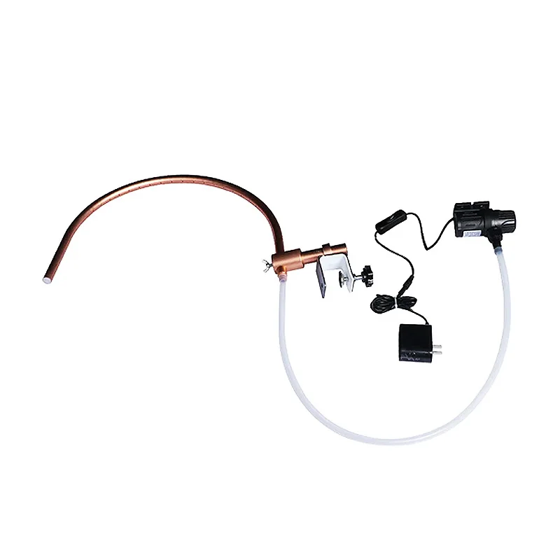 Estrutura de água para spa de cabeça com bomba para pia de shampoo, equipamento portátil de cabeça de chuveiro de salão, cascata de tigela de shampoo