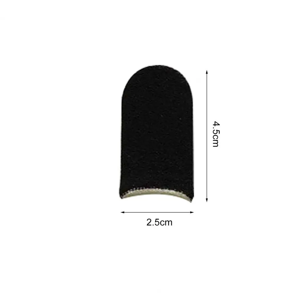 Useful  Game Finger Cots Nylon Fiber Smart Phone Finger Sleeves Reusable Sensitive Finger Cots for Game