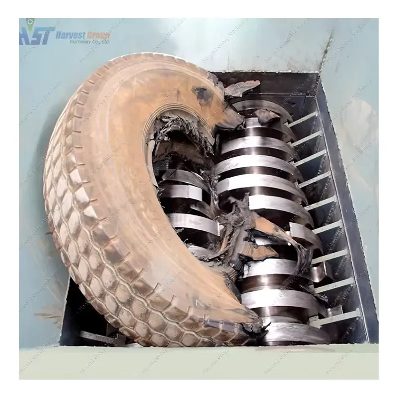 Crusher High Profit Design Scrap Tyre Recycling Plant Tyre Crusher Machine Automatic Tire Recycling Equipment Line for Sale