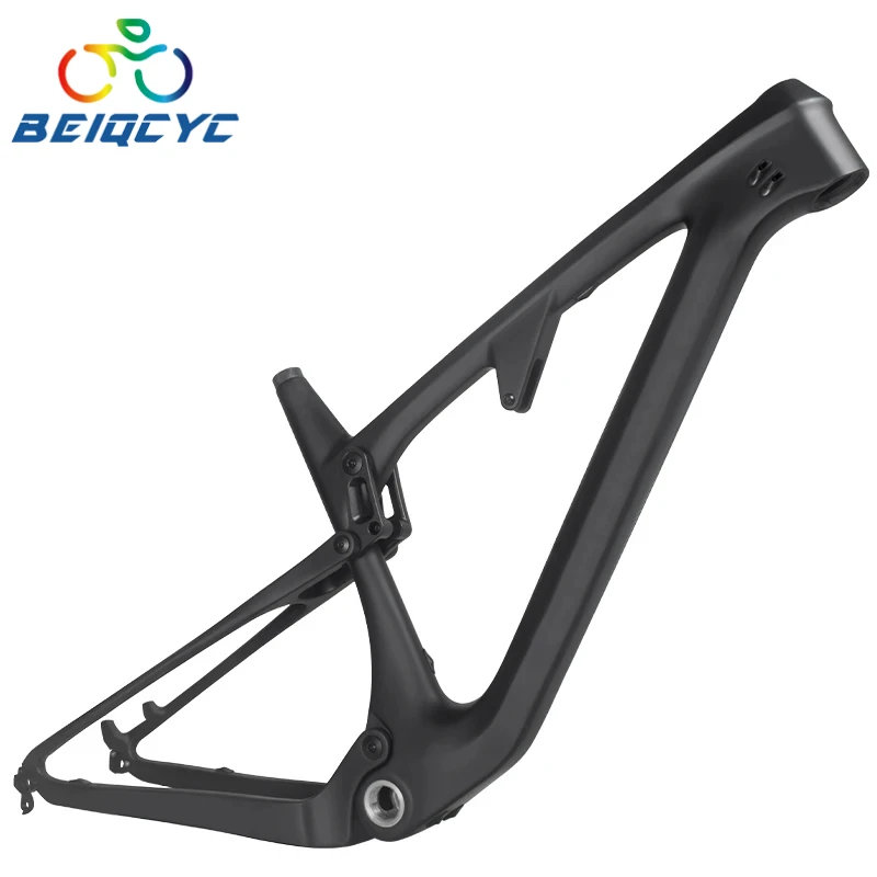 

Carbon Mountain Bike Full Suspension XC Frame, 29er Boost BSA, Travel 120mm MTB Trail Frame