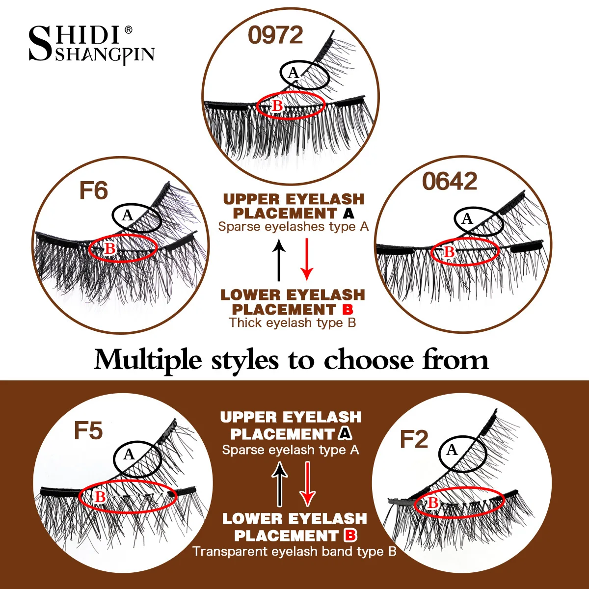 Magnetic Eyelashes Set with Tweezers 5 Pairs Reusable Easy to Use No Glue Magnetic False Eyelashes Curly Lashes Extension Makeup