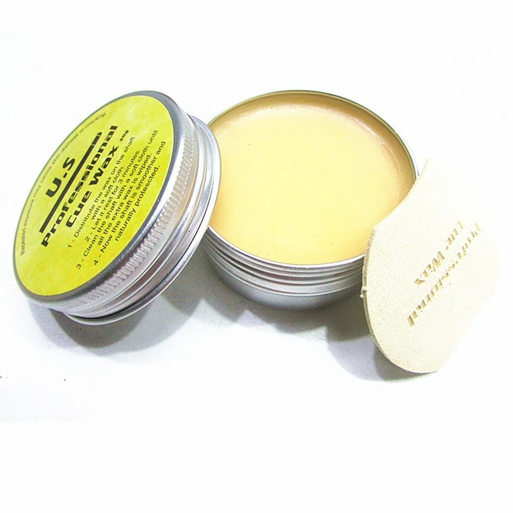 50g Cue Shaft Wax for Pool Billiards Snooker to Support Regular Maintenance Smooth Application and Consistent Cue Handling