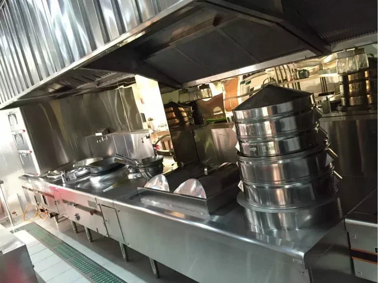 Commercial Industrial Stainless Steel Gas Hotel Catering Equipment /kitchen Equipment Restaurant Project