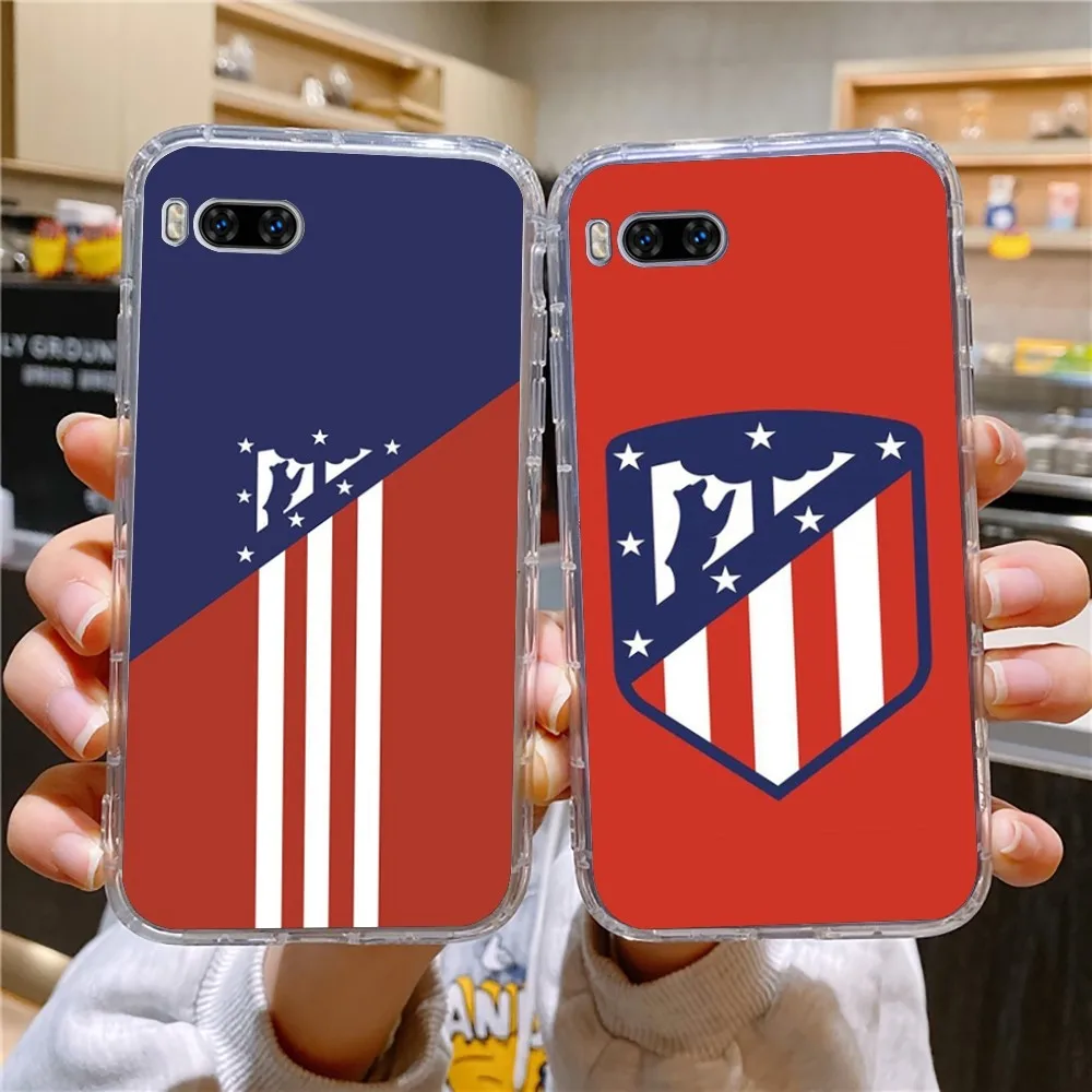 Football A-atletico M-madrid Phone Case For Huawei Mate P10 P20 P30 P40 P50 Smart Z Honor 50 60 70 Pro Lite Transparent Case