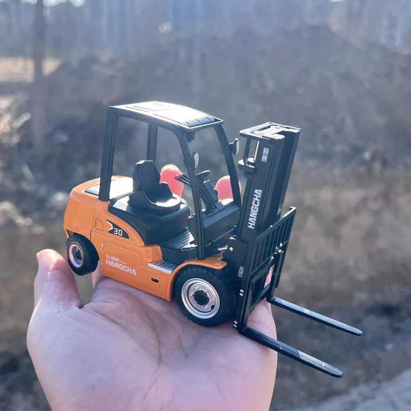 

Модель для коллекционеров, 1:25 Hangcha LI ION, вилочный погрузчик, литая модель для коллекций, демонстрации и в подарок друзьям
