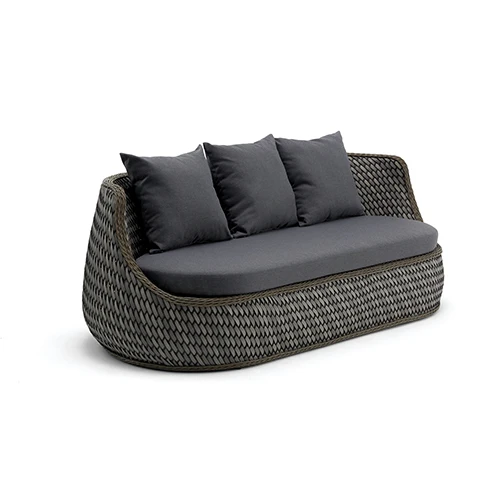 

Customized Hot Selling Luxury Patio Outdoor Sofa Rattan Garden Furniture Seater Sofa Set Manufacturer