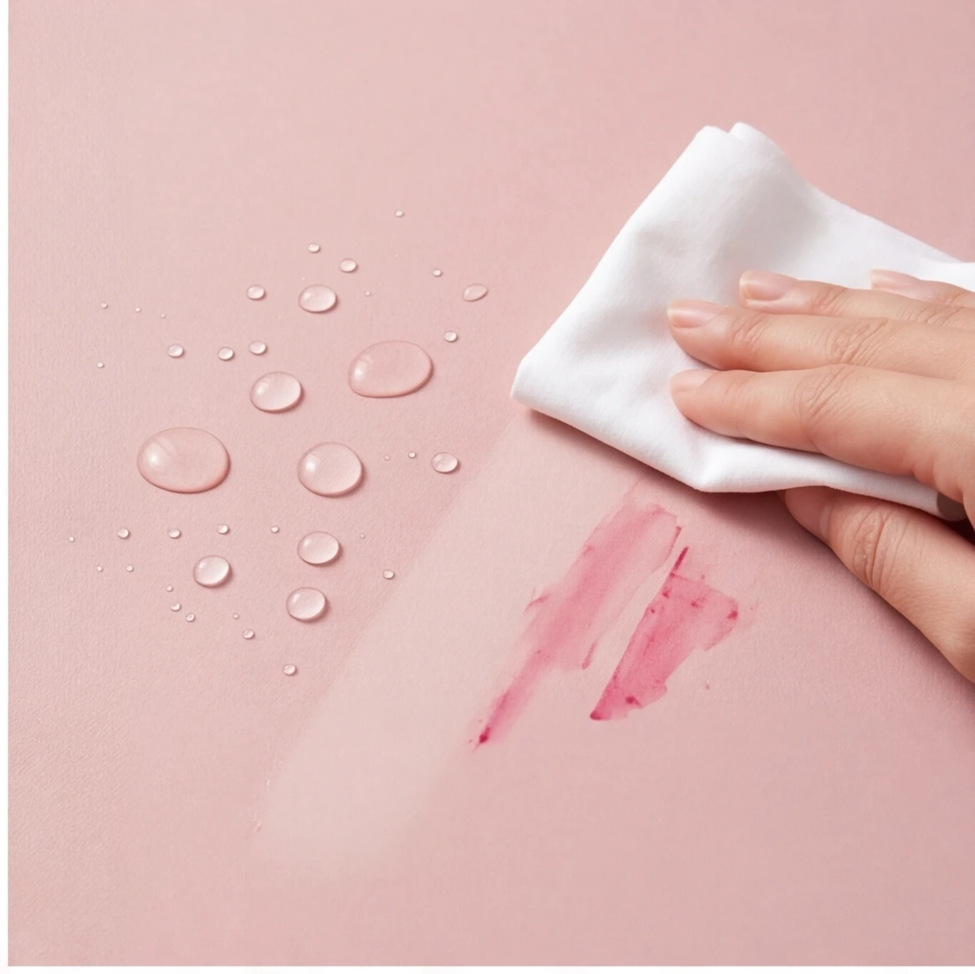 1/2 Stück Nagelmatte Wiederverwendbare PU-Leder Schreibtischunterlage Faltbare Nagelkunst-Tischmatte für Heim-Maniküre und Professionelle Salon-Nagelzubehör – Detail 4