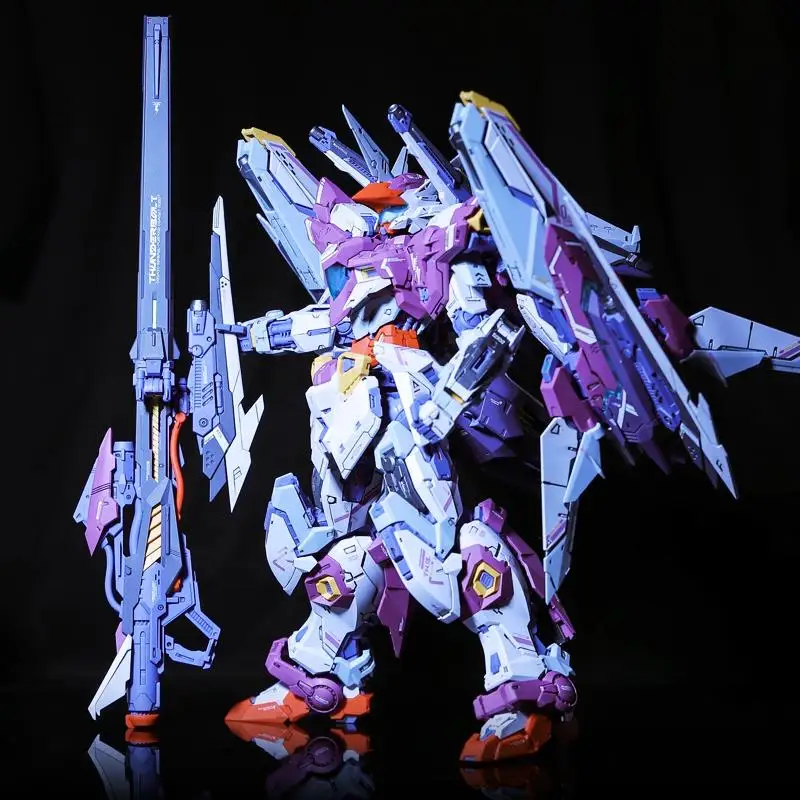THUNDERBOLT THB-02A Series Alloy Die Casting Frame Action Figure Mecha Warrior Desktop Decor Robot Assembly Model GK Toy Gift