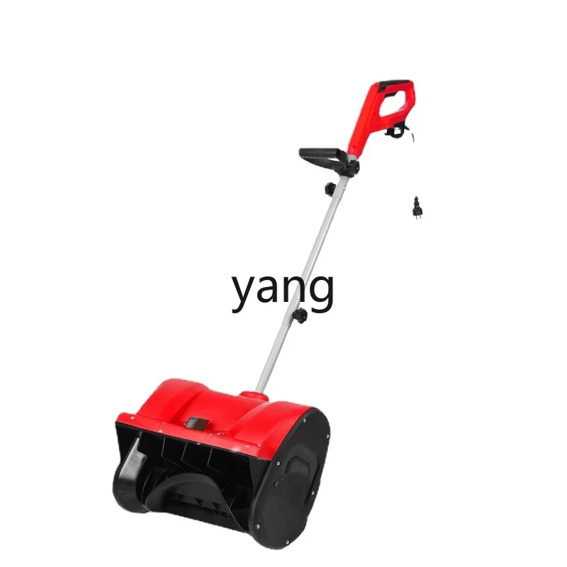 Yjq Electric Wireless Hand Push Snow Sweeper Outdoor School Road Small Snow Scraper Lithium Battery