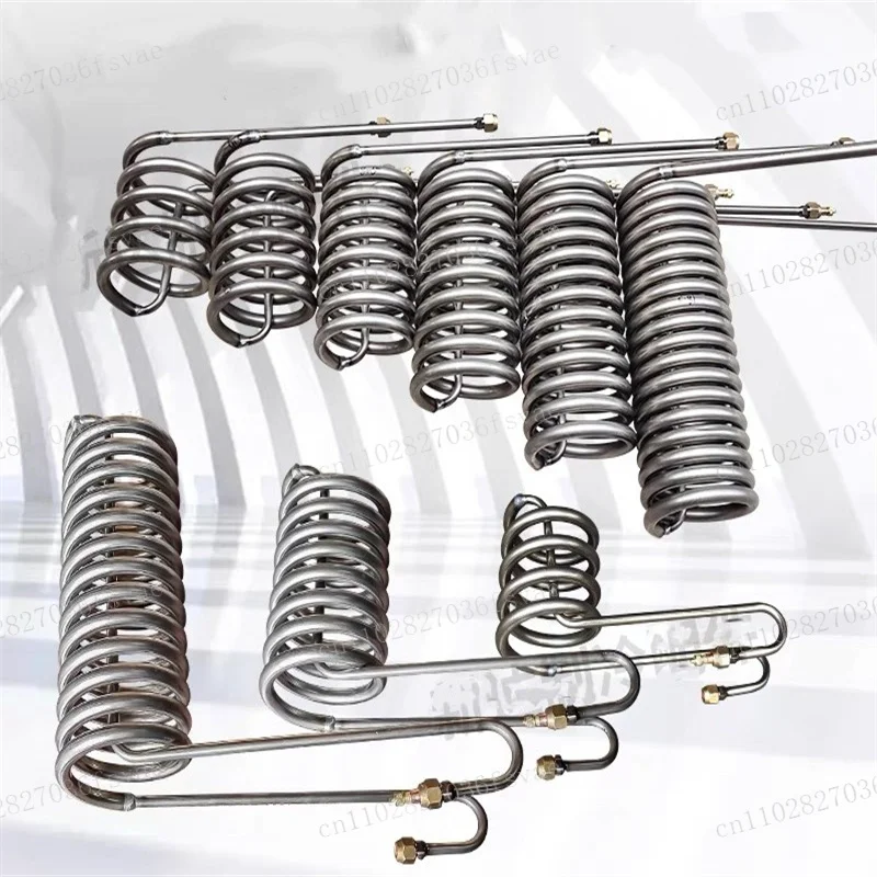 

1 шт. титановая трубка, катушка-испаритель для 1P 1,5 2 2,5 3 5P аквариумный чиллер, теплообменник, аквариум в пруду из морепродуктов