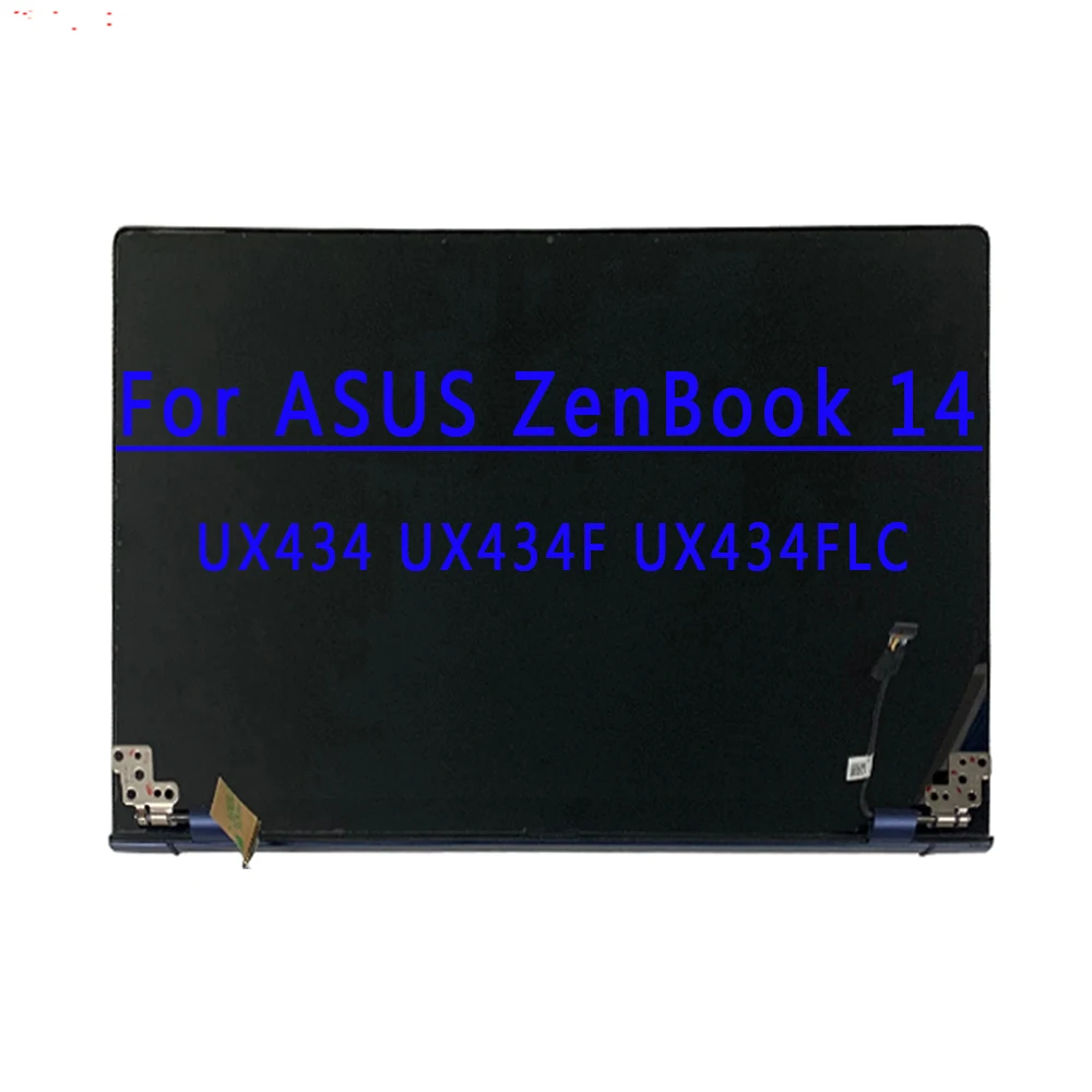 

14.0 inch 1920X1080 FHD 30pins EDP 60HZ LCD Screen Upper Part For ASUS ZenBook 14 UX434 UX434F UX434FAC UX434FLC ux434 Laptop