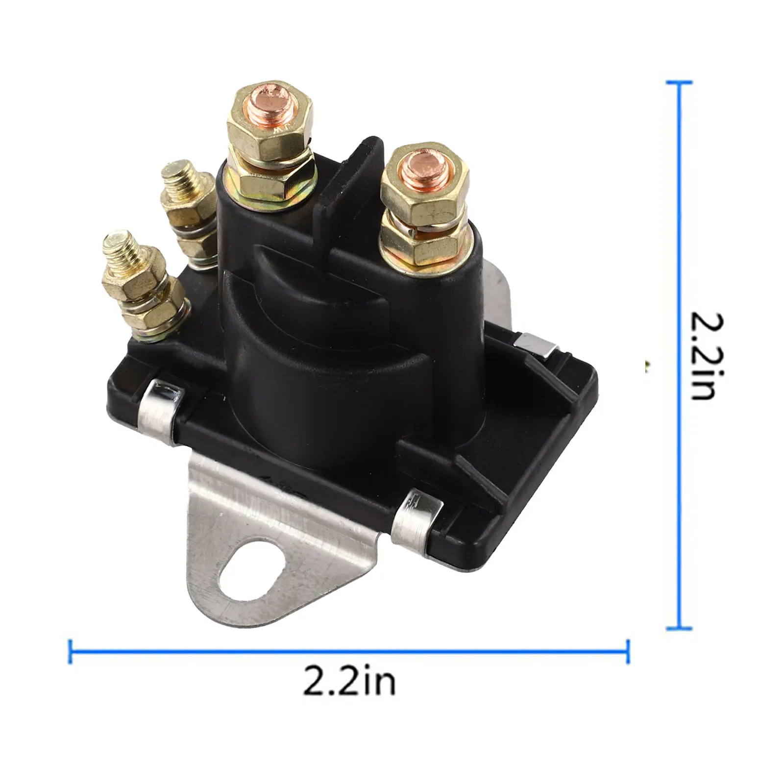 Boating Replacement Part Marine Starter Solenoid Marine Starter System Upgrade 12V Power Supply Marine Environment Resistance