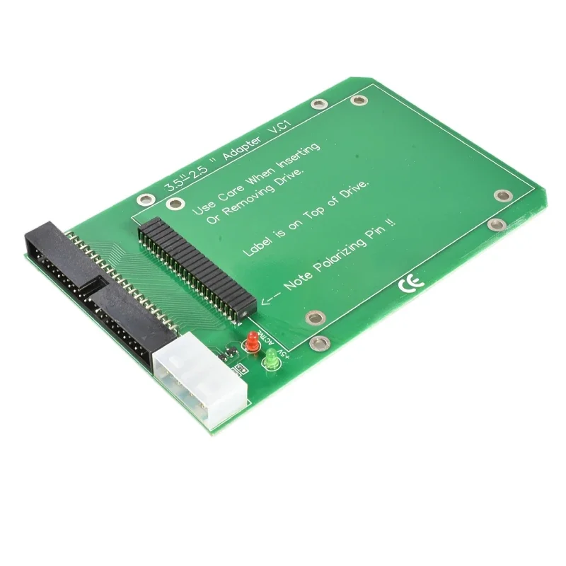 

Board design IDE 2.5 to 3.5 inch Laptop HardDrive Converter Adapter Drop Shipping 2.5to3.5 adapter ide 44pin to 40pin adapte