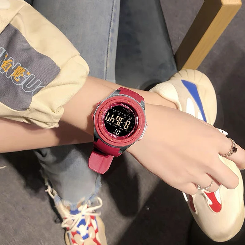 

LED Digital Wristwatches His Hers Smart Watch Clock Automatic Sport Waterproof Watches Alarm Reloj Inteligente Moda Mujer