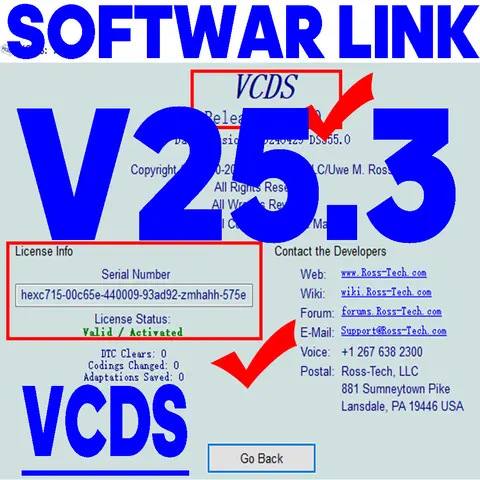 UPDATE SOFTWARE  VAG COM OBD2 Scanner HEX V2 VCDS USB Interface FOR VW AUDI Skoda Seat Unlimited VINs Atmega162 VAGCOM TOOLS