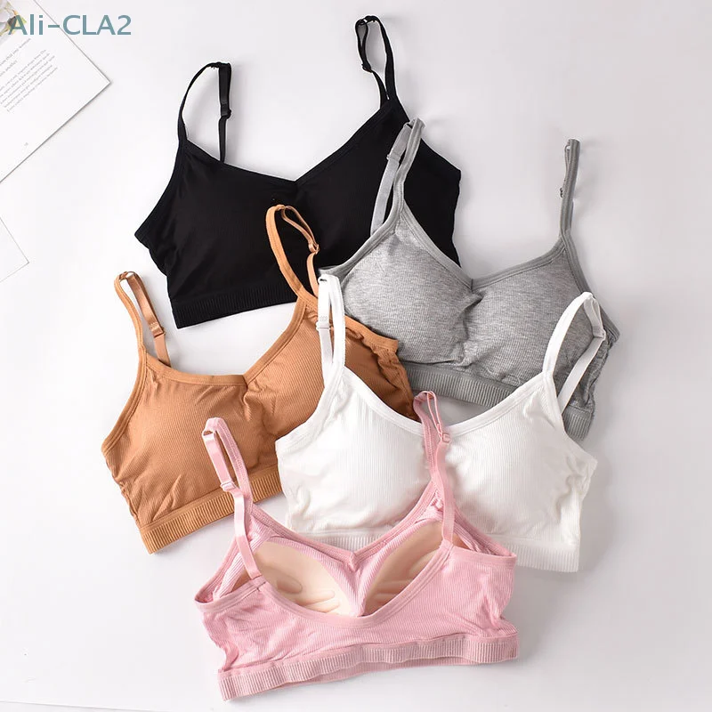 Women Casual Bra Breathable Adjustable Shoulder Strap Push Up Underwear