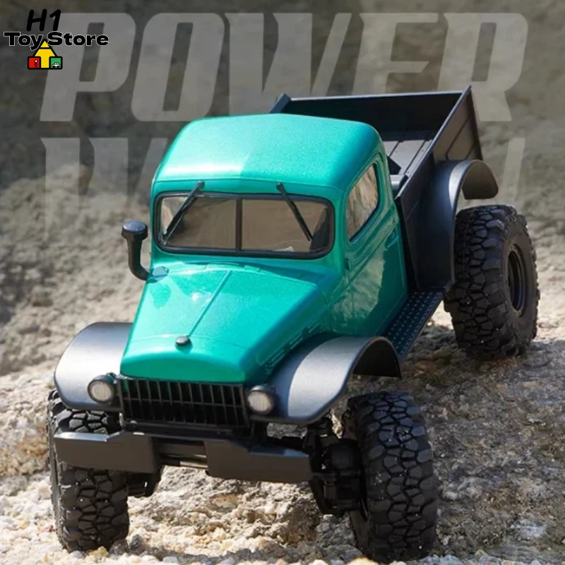 FMS FCX24 1/24 Scale 4WD RC Crawler Upgraded Brushless Power System for Off-Road & Trail Performance Boy Gift