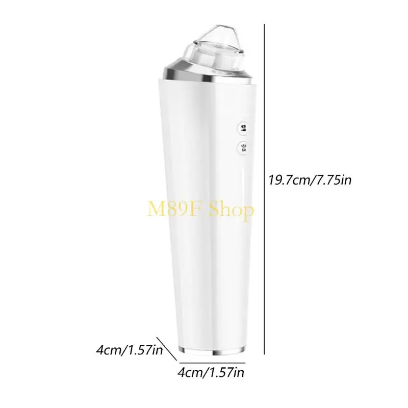 M89F مزيل مسام الوجه القابل لإعادة الشحن ومزيل الرؤوس السوداء 3 مستويات وضع الشفط مقاوم للماء لتنظيف عميق وعرض واضح #6