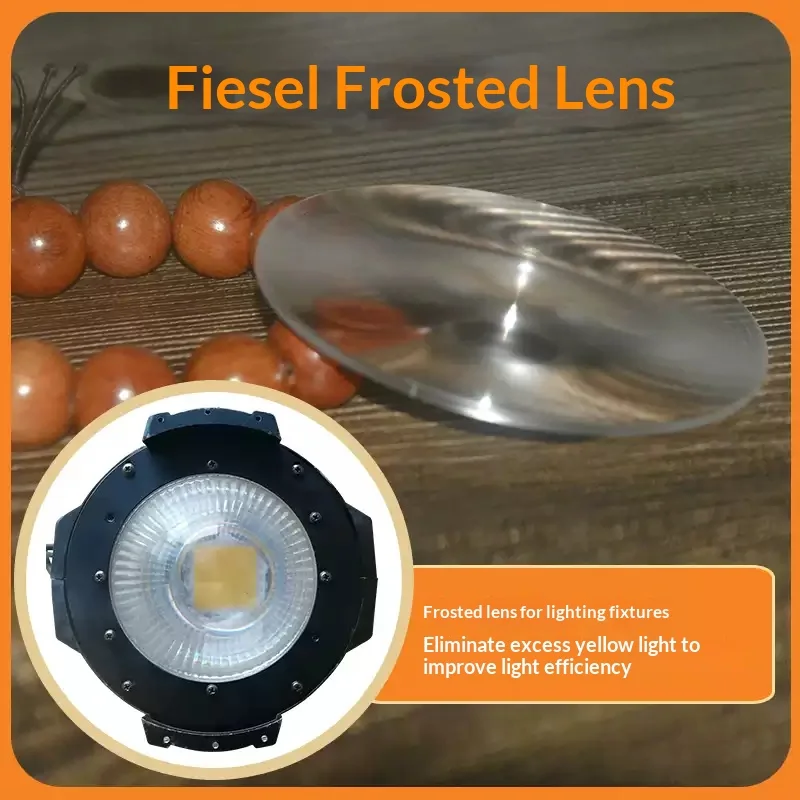 60mm-200mm Frosted Fresnel Lens LED Optical Lens Improve Light Quality Remove Yellow Light Photography Light Condenser Lens
