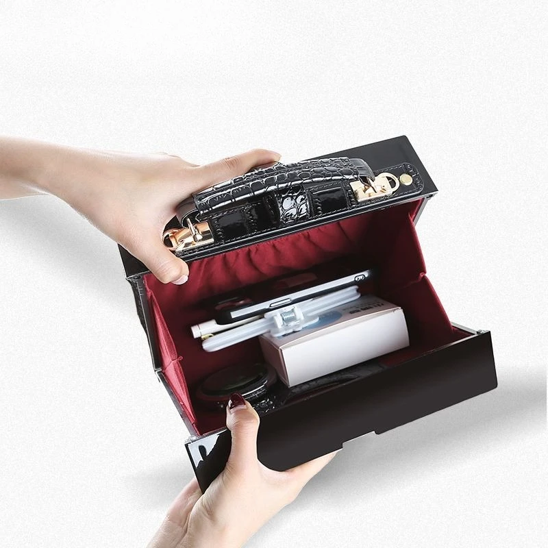 2026 New Piano Bag, Retro Musical Instrument High-end Sense Funny Handbag, Couple Box Bag,Small Square Bag, Retro Niche Handbag.