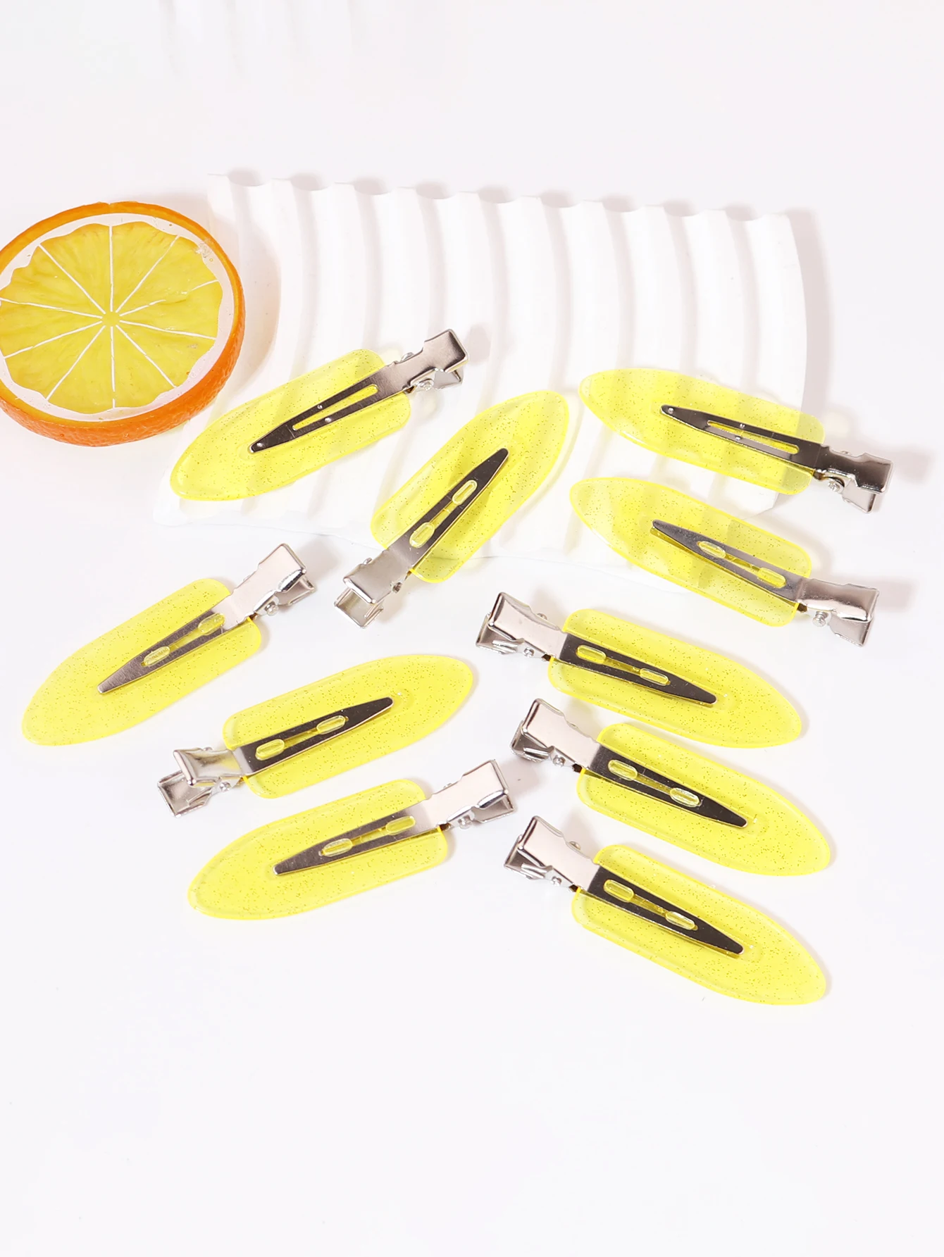 

10PCS Seamless Non-Slip Side Hair Clips – Fashionable Makeup & Hairstyle Accessories for Real Hair Wigs