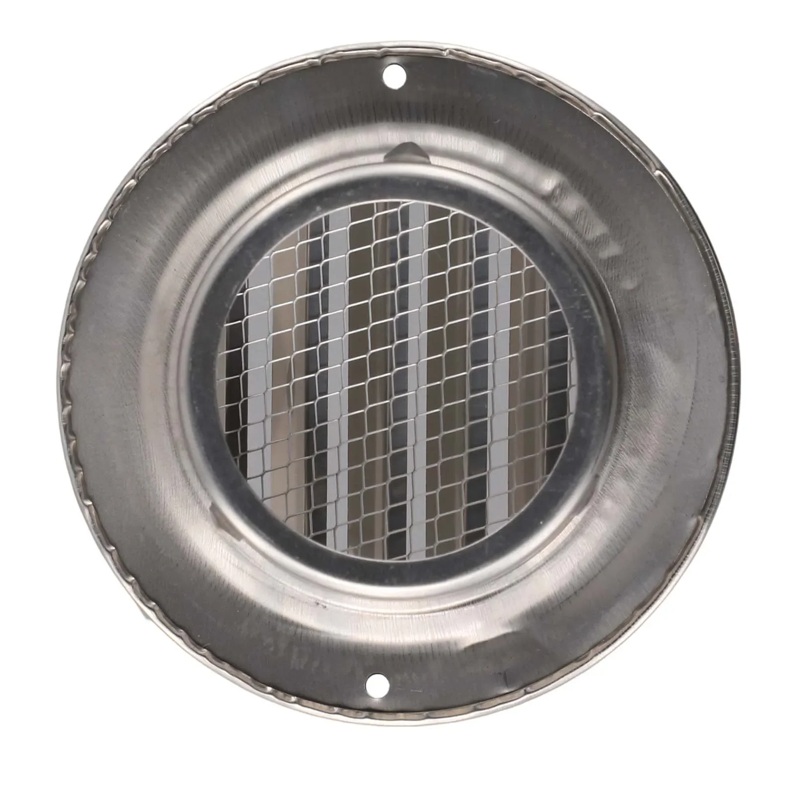 HVAC Ventilation Wall Mount Flat 80/100/120/160mm Stainless Steel Louver Air Vent Grille Outlet Mesh High quality