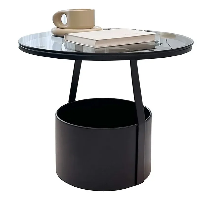 

Bedside Small Coffee Table Balcony Shelf Bedside Table New