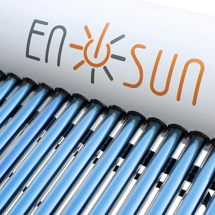 ソーラー温水器、非加圧式ソーラー温水器、補助タンク付き