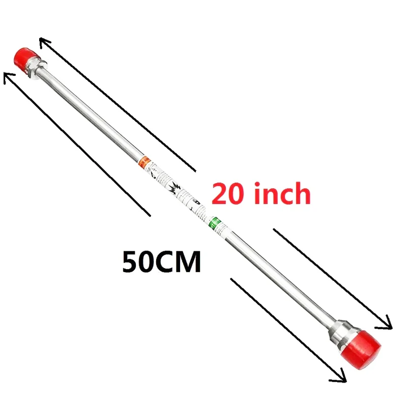 SMaster-Pistolas de pulverización sin aire, piezas de herramientas de varilla de extensión para pulverizador Titan Wanger, herramienta de aluminio, 20/25/50CM