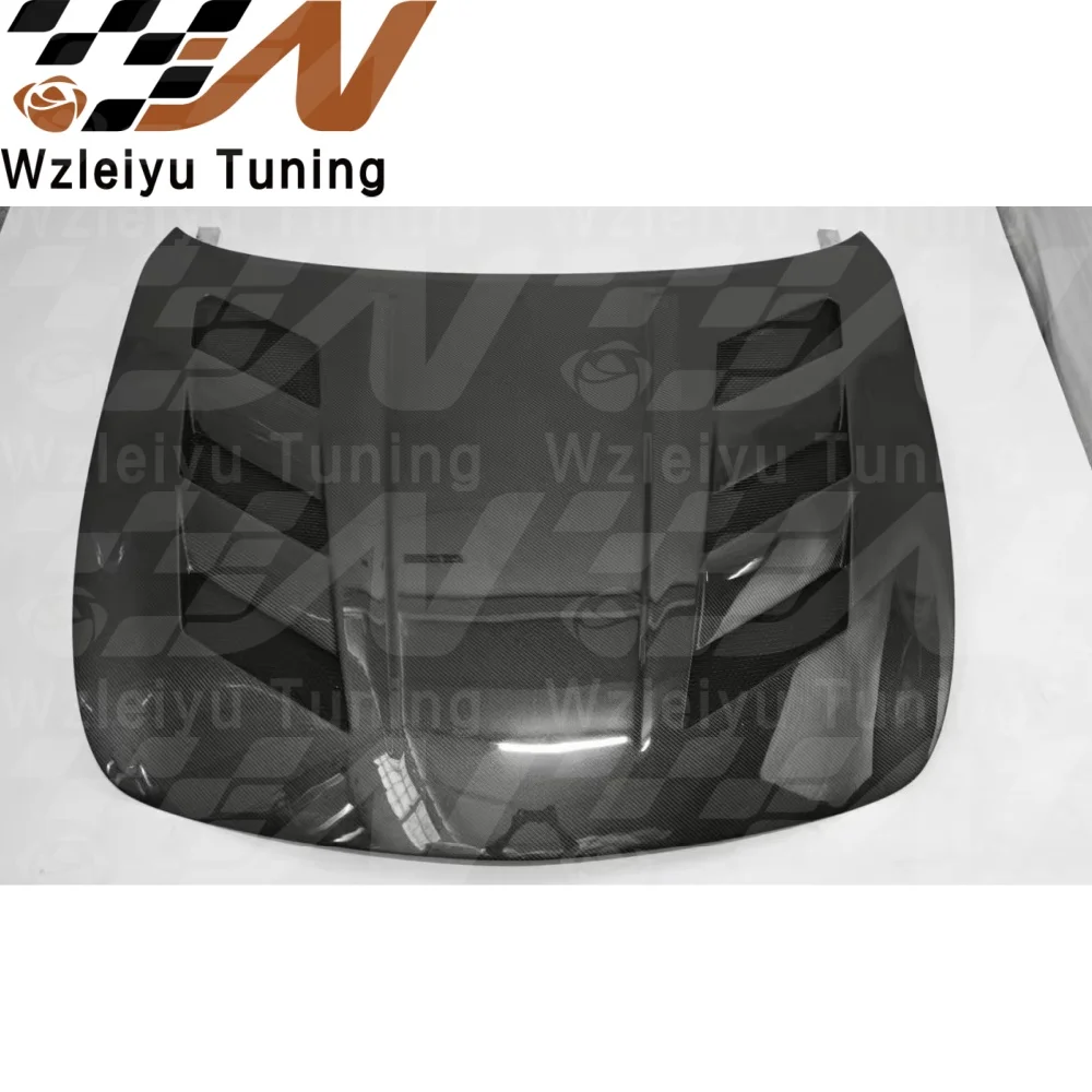 

New Style Real Carbon Fiber Front Hood Bonnet Fit For Infiniti G37 Sedan 2008-2013 High Quality Fitment