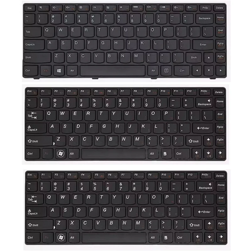 Teclado estadounidense para ordenador portátil Lenovo G480 G490 G485 G410 Z380 Z480 Z485 G400 G405
