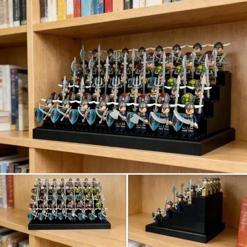Boîte de présentation et de rangement pour blocs de construction, boîte de collection pour figurines de blocs de construction, boîte de présentation en acrylique, cadeaux.