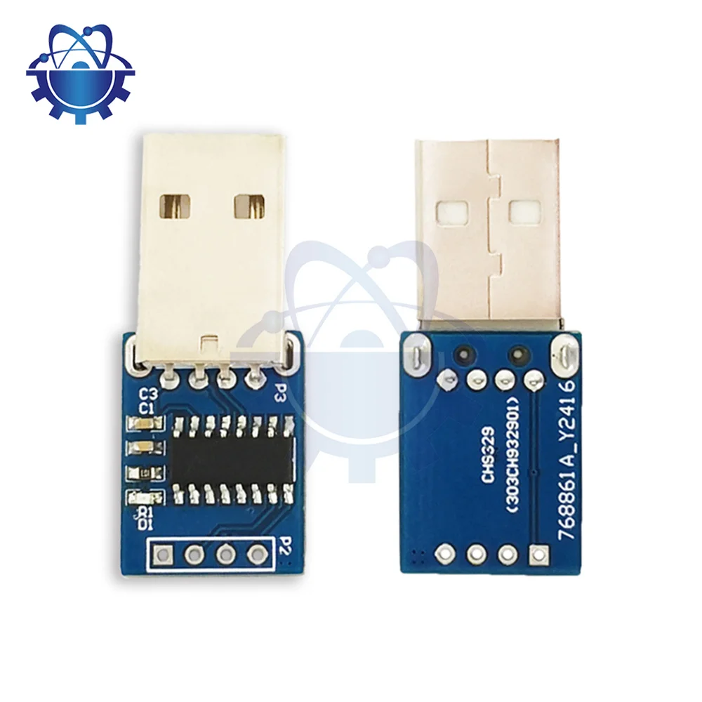 CH9329 Module UART/TTL Serial Port USB HID Full Keyboard Mouse Driver-Free Game Development Box 12Mbps Transmission for Arduino