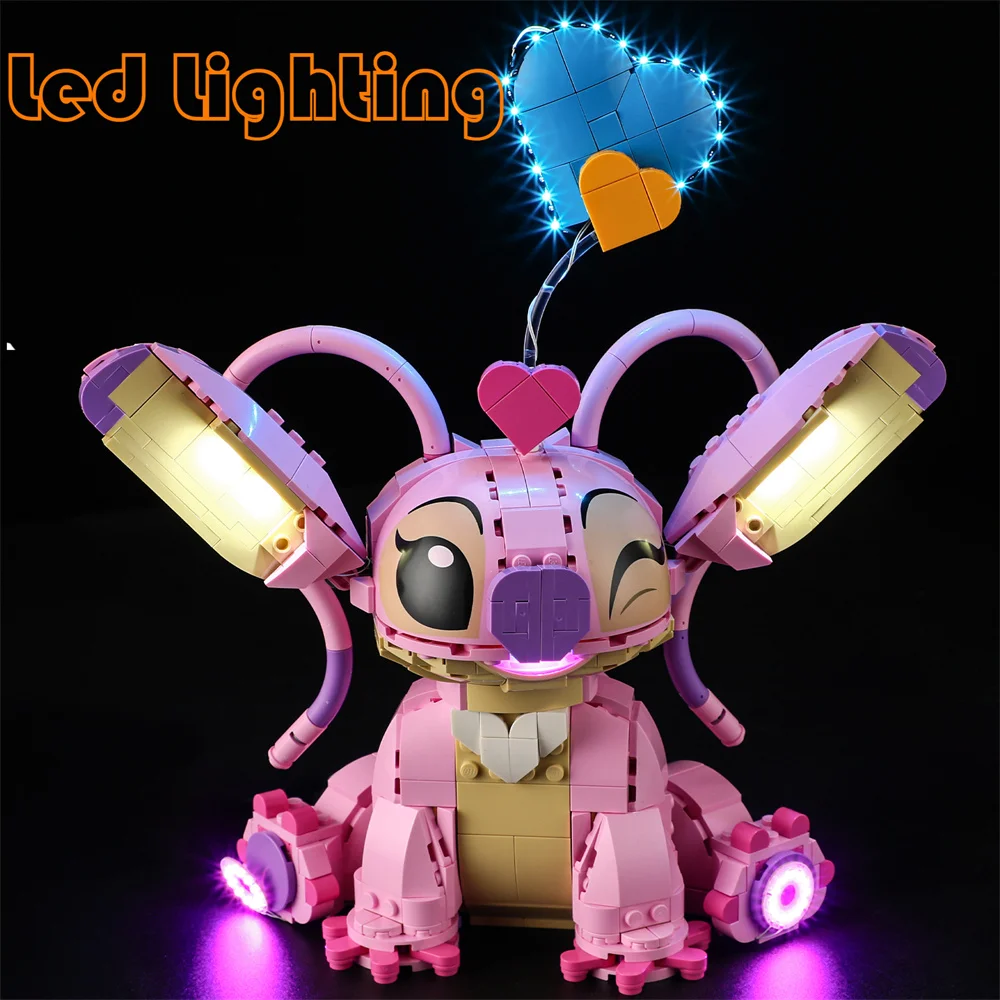 

Lighting Set For LEGO Buildable Angel 43257 Not Include Building Block (Only Led Light Kit)