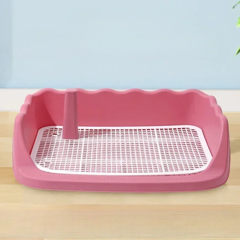 Large Plastics Dog Toilet Cleaner Training Potty Pee Pads Dog Toilet Accessories Poop Collector Orinal Pet Products