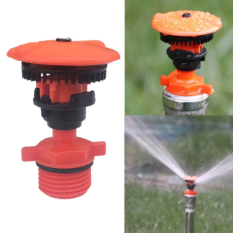 1pcs 1/2 inch Rotating water sprinkler farm popup sprinkler Lawn garden irrigation Nozzle watering & irrigatio