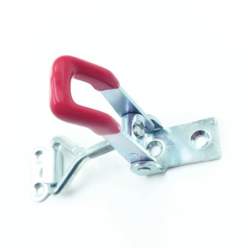 5Pcs Side Mount Toggle Clamp Short Bar Flanged Base Quick Release Holding Tool Fixtures Welding Mold Metal Operation