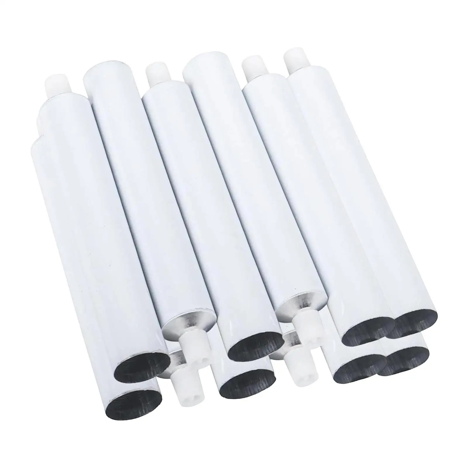 DIY Refillable Empty Paint Tubes for Acrylic Oil Watercolors Gouache with Secure Lids Artist Travel Set