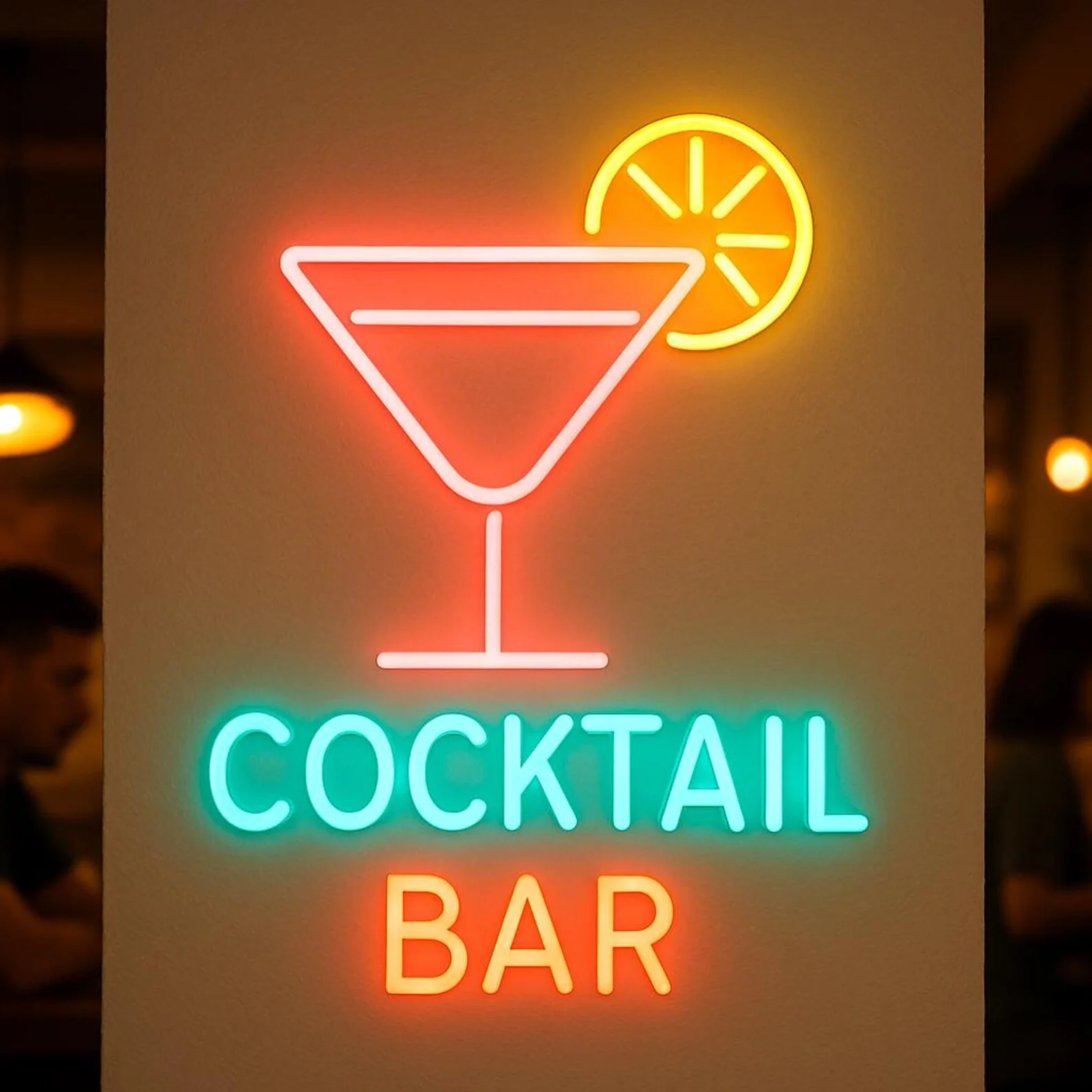 Neon Sign Bar Koktail, Lampu B - Lighting Home Decor Ideas ulasan dan harga