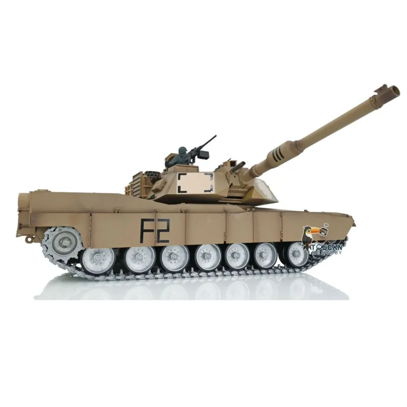 US Stock Outdoor Toys Heng Long 1/16 Scale 3918 M1A2 Abrams TK7.0 Customize RC Tank 360° Turret Barrel Recoil TH17803-SMT6