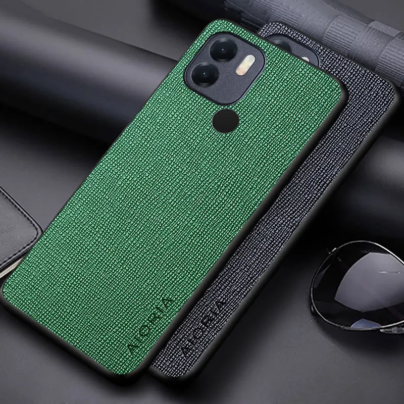 Case for Xiaomi Redmi A1 Plus 4g A1+ funda Modern Business solid color Leather skin phone cover for Xiaomi Redmi A1 Plua case