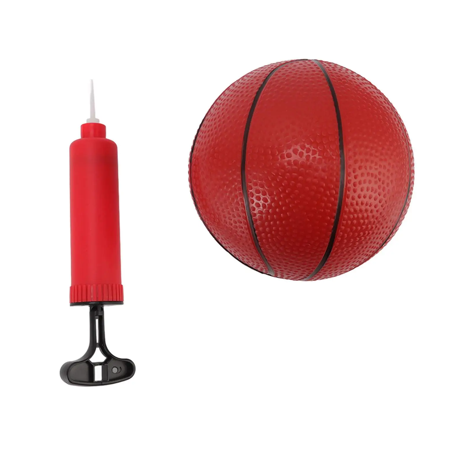 Mini Basketball Hoop Set Wall Mount Bounce Design Red Black Indoor Family Fun Basketball Toy for Kids and Parents