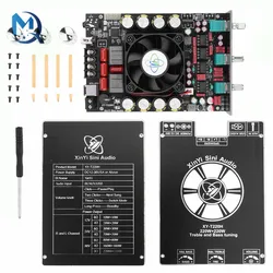 XY-T220H DC 12-36V/8A 220W*2 Fever Level BT Audio Amplifier Module High And Low Frequency Adjustment DualChannel StereoTPA3251